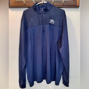 Cutter & Buck Navy Blue Quarter-Zip Pullover Size XL